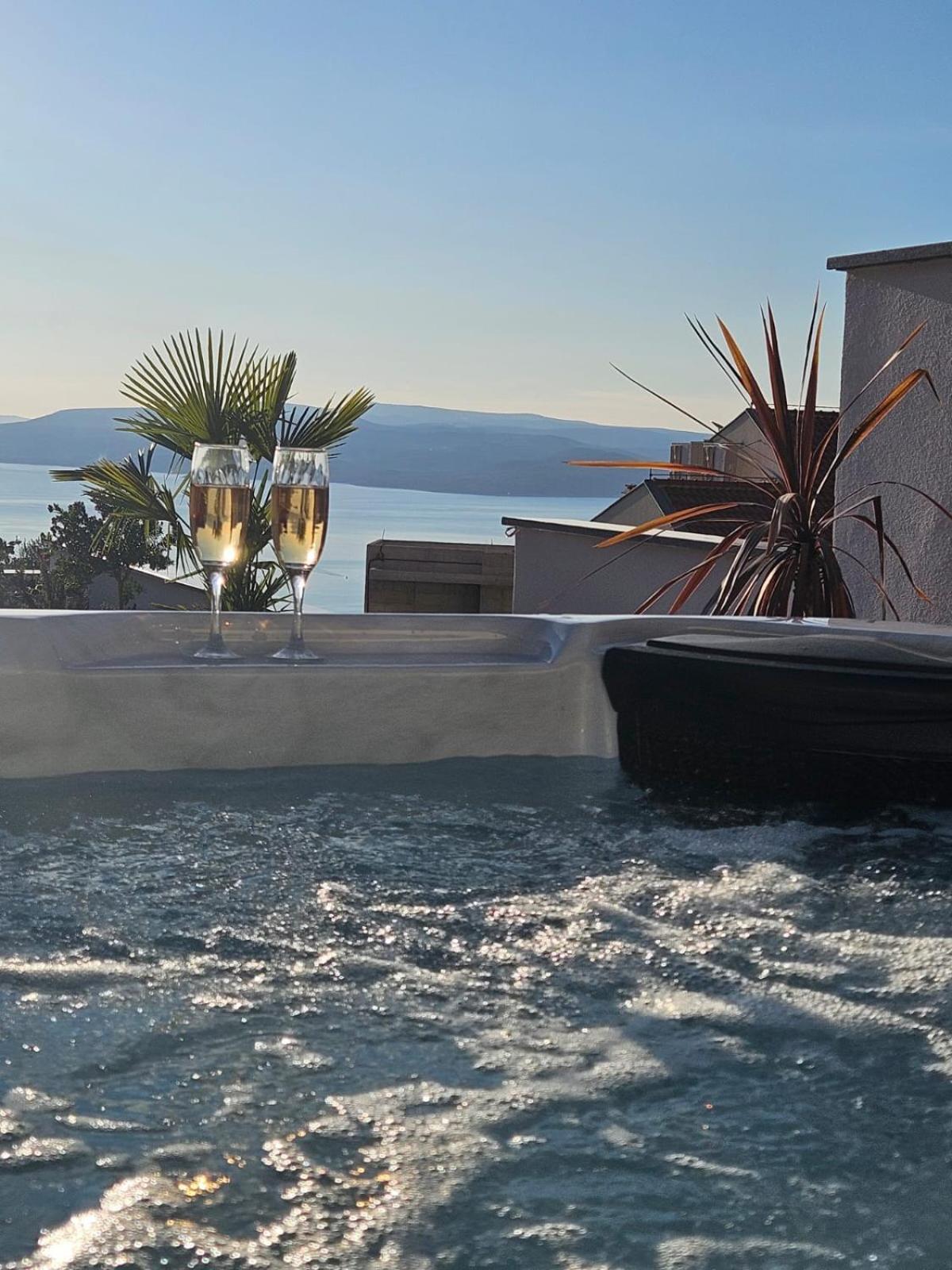 Apartman Koko With Private Jacuzzi 马卡尔斯卡 外观 照片